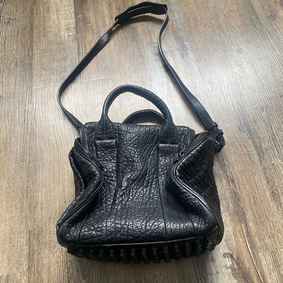 Alexander Wang Rockie Bag Matte Black Pebbled - Picture 4 of 14